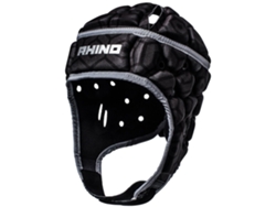 Protector de cabeza Rhino Pro Rugby negro, talla L para adultos