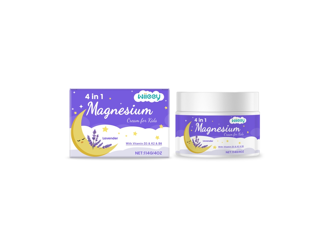 Crema hidratante de magnesio para niños