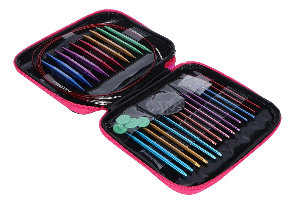 Kit de agujas circulares intercambiables Devayotoy