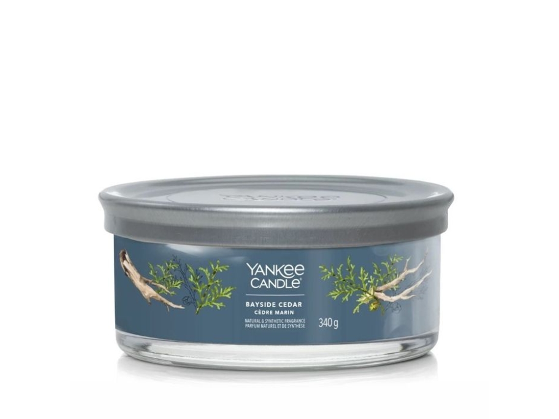 Vela de firma Cèdre Marin de 5 mechas Yankee Candle