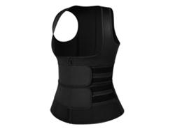 Chaleco Corsé Ajustable De Neopreno Para Mujer, Cinturón Moldeador De Cintura, Faja Reductora.