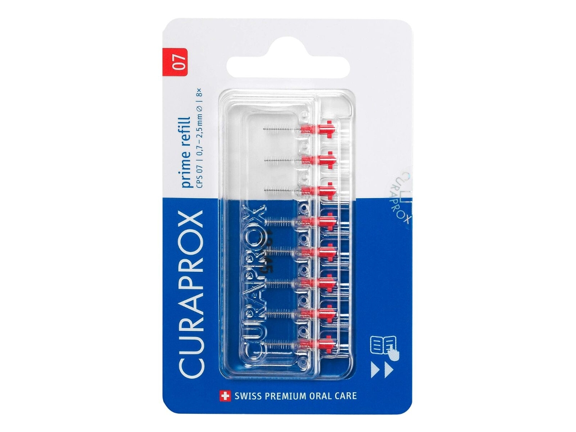 Cepillos interdentales Curaprox Rojo (8 Unidades)