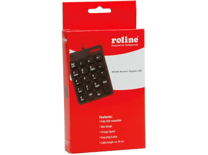 Teclado ROLINE 18.02.3229 (Con Cable)
