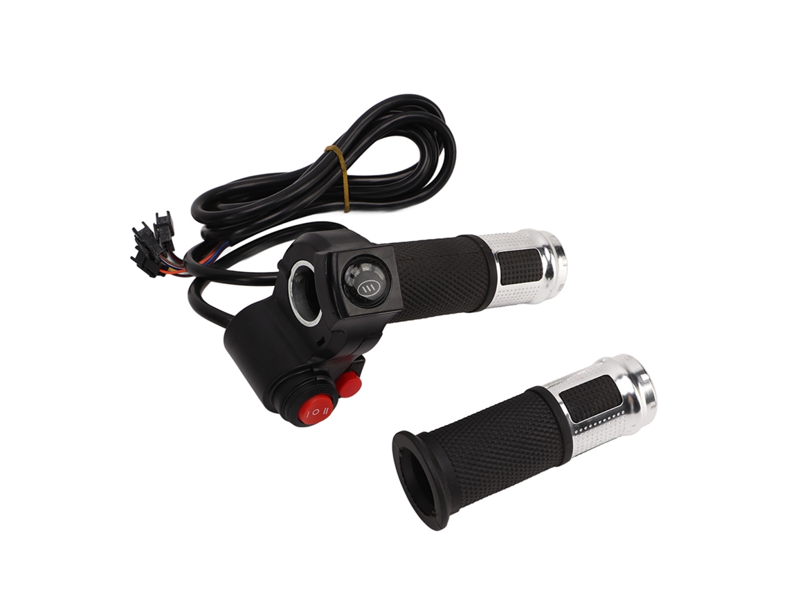 2026-2 Unidades Mango De Acelerador Para Bicicleta Eléctrica Con 4 Luces Y Interruptor De 3 Velocidades Accesorios De Modificación