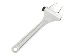 Llave ajustable plus con tornillo    8