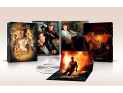 Blu Ray Indiana Jones And The Kingdom Of The Crystal Skull 4K Ultra Hd Steelbook - Indiana Jones Y El Reino de La Calavera de Cristal