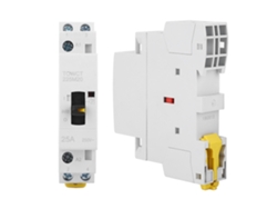Contacto Ac Hogar 2p 25a Con Interruptor Manual Din Rail 35mm 230/240v 2no Ip40 Control Remoto