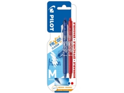 2 Bolígrafos PILOT Frixion Clicker Azul-Rojo