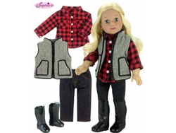 Accesorio de Muñecos SOPHIA'S Winter Doll Outfit with Boots (Edad Mínima: 4 Años - 8.9x8.2x1.3 cm)