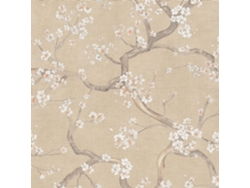Profhome 781992-gu Papel Pintado Floral Texturado Mate 5,33 M2