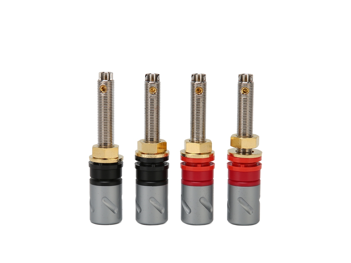 Conectores de Alto falante LAXISCREED Banana Plug Cobre Puro