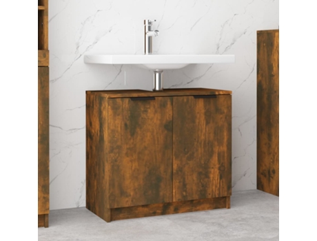 Armario De Baño VIDAXL Marrón Madera contrachapada (64.5x33.5x59 cm )