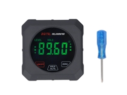 Nivel Electrónico Y Medidor De Ángulo Digital Con Pantalla Lcd Táctil Y Base Magnética De Alta Precisión.