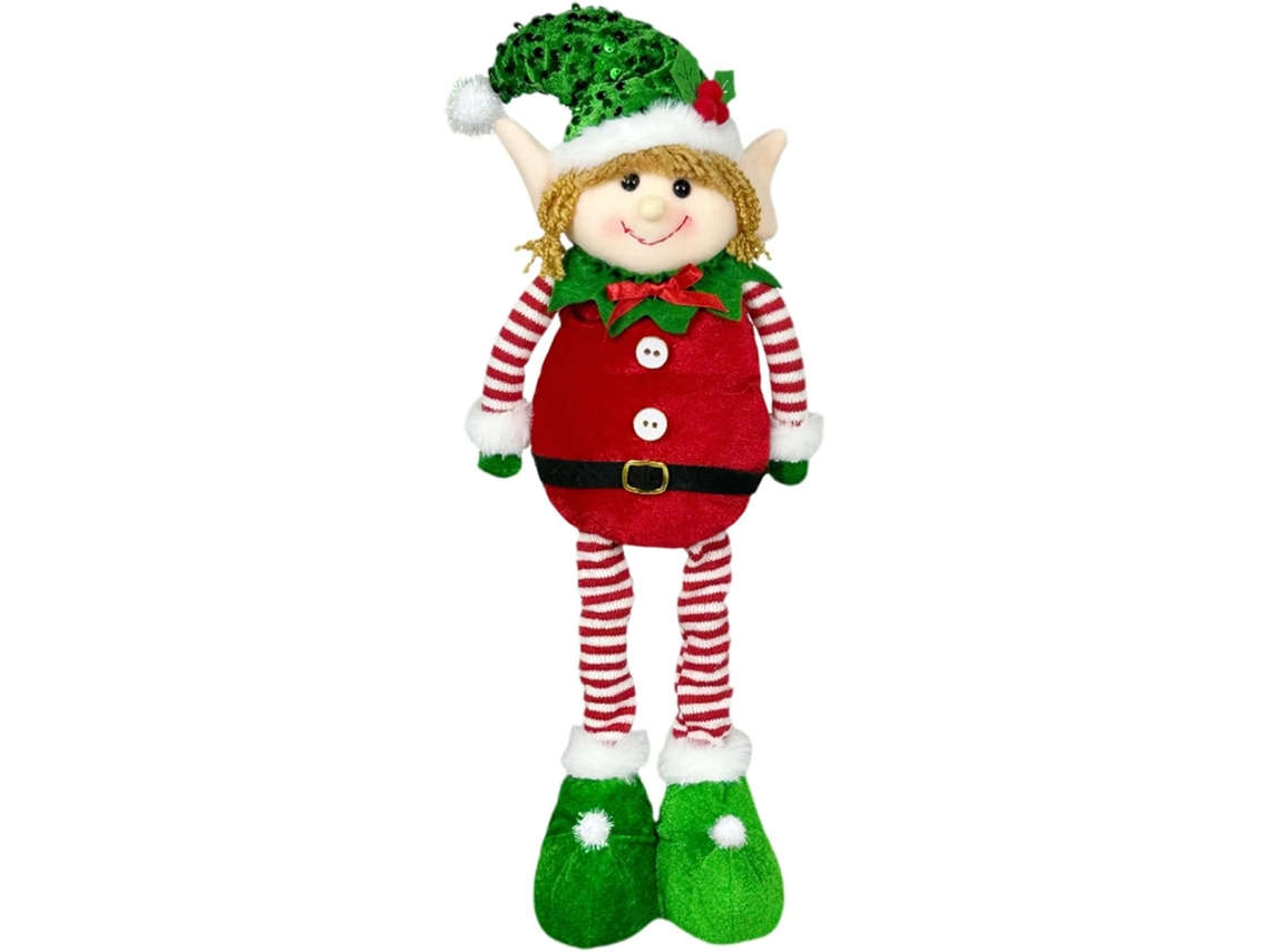 Muñeca Navideña Retráctil De Altura Ajustable: Decoración Para Sala De Estar, Fiesta, Vacaciones.