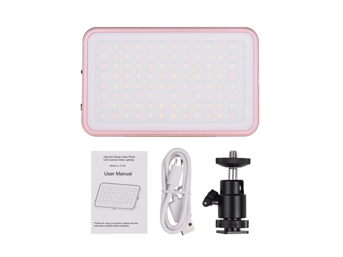 2026yncm-luz Led Portátil Para Videocámara, Panel Recargable, Mini Luz De Relleno Para Cámara Dslr Y Fotografía