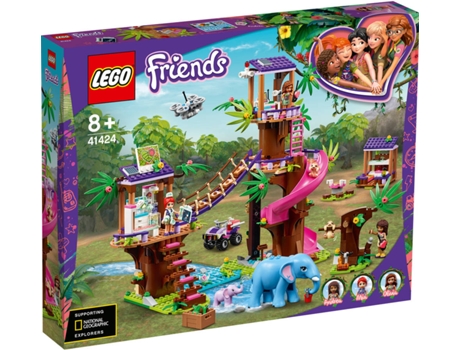 LEGO Friends: Base De Rescate De La Jungla (Edad Mínima: ‍8 - 648 Piezas)