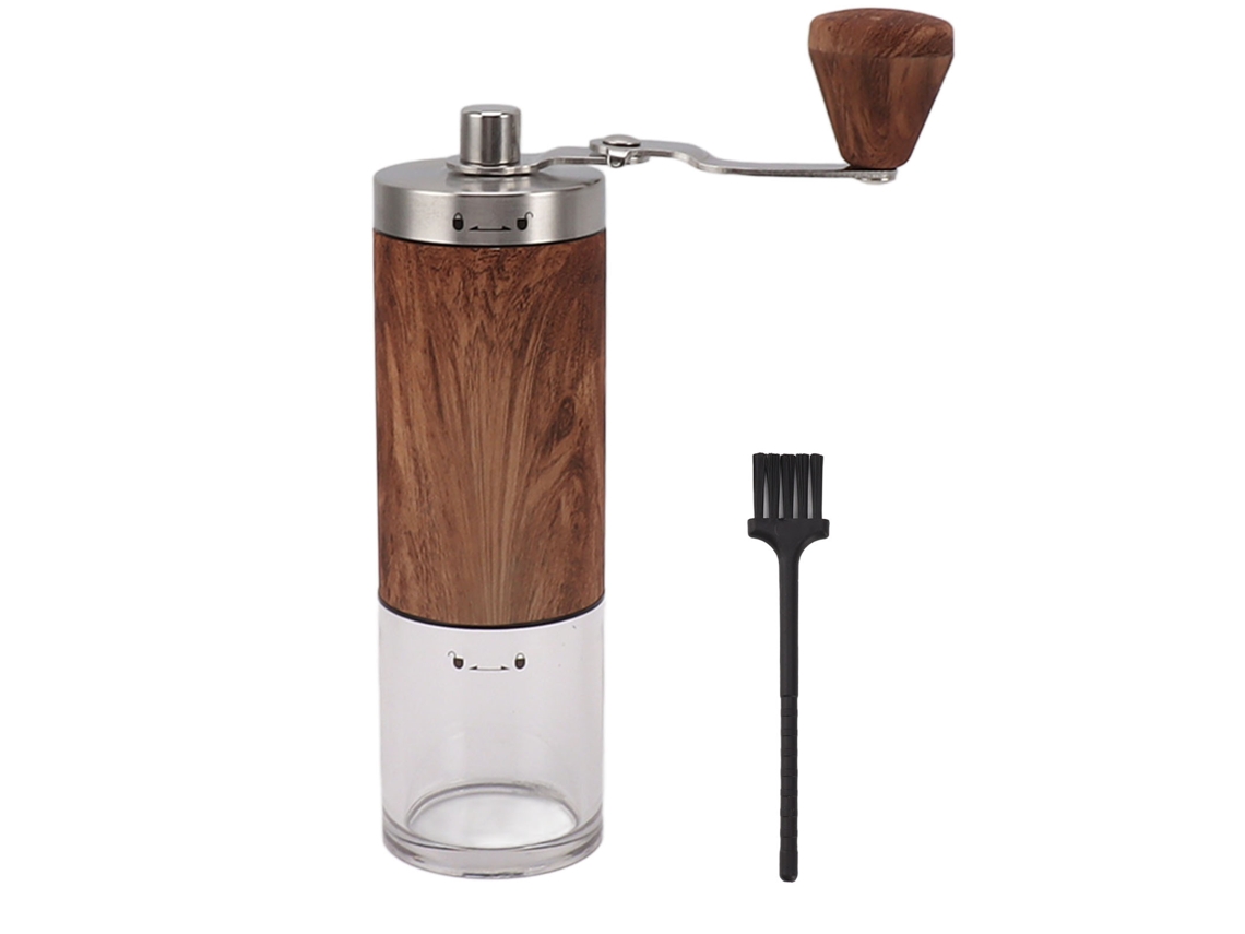 Molinillo De Café Manual, Acero Inoxidable, Tamaño De Molienda Ajustable, Desmontable, Para Cafetería Doméstica/de Oficina.