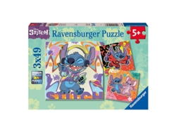 Puzzle 3X49P Disney STITCH