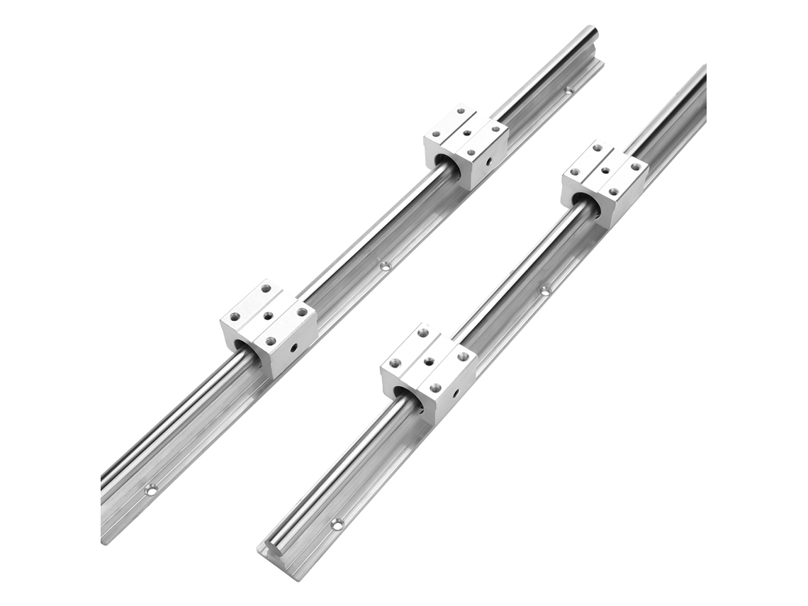 2026velora-2 Piezas Riel Lineal Deslizante Sbr12 475mm 4 Piezas Bloque De Rodamiento Sbr12uu Piezas Cnc