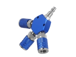 Conector Rápido Neumático Stobaza Para Manguera Capacidad Sellado Mejorada