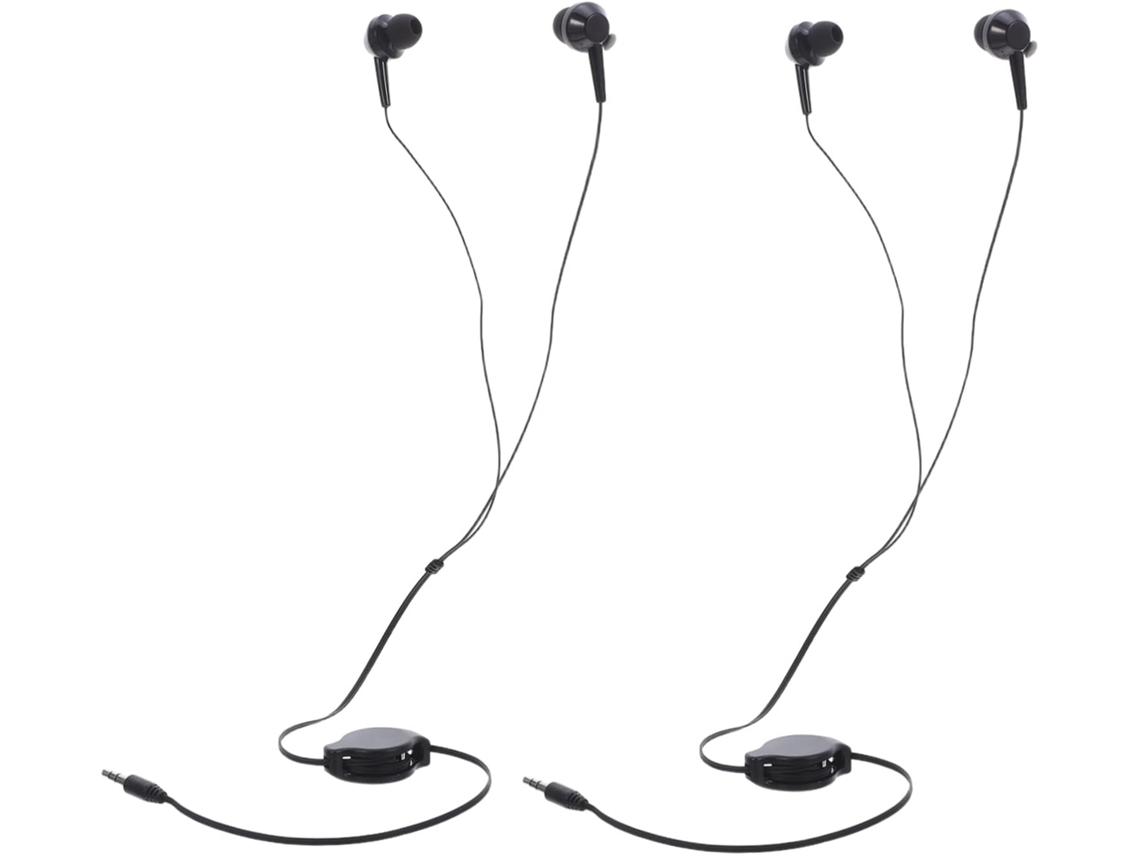 Retráctiles Con Cable De Doble Voltaje (2 Unidades), Ergonómicos Y Ajustables, Cómodos Para Trabajar, Estudiar Y