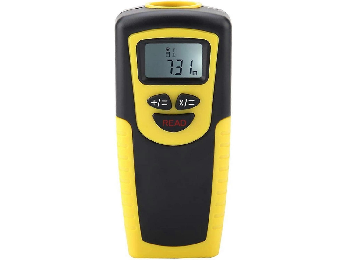 Medidor De Distancia Ultrasonido Con Laser Digital Rango 50cm-18m Precisión 0.5% Resolución 0.01m