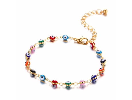 Pulsera Ojo De Diablo Simple Creativa - Oro Pulsera Ojo De Diablo Simple Creativa - Oro JEIIBRZUI