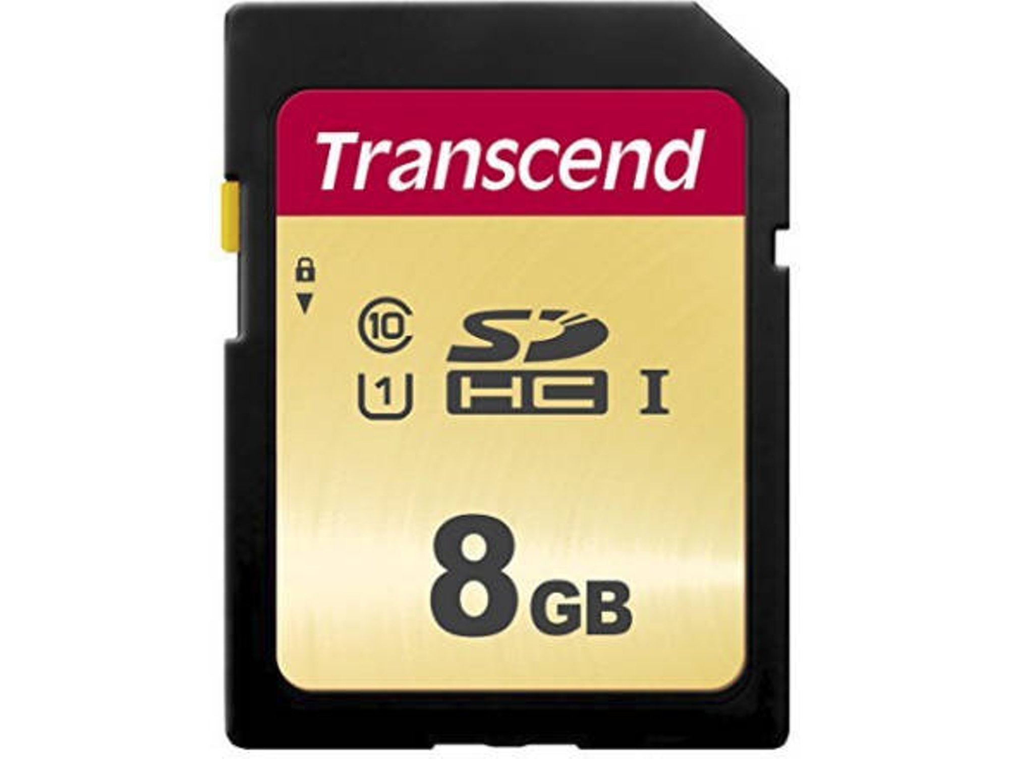 Tarjeta de Memoria TRANSCEND 8GB, UHS-I, SD