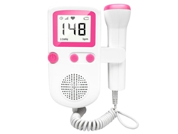 Monitor Fetal Doppler Portátil Rosa, Escucha A Tu Bebé En Cualquier Lugar.
