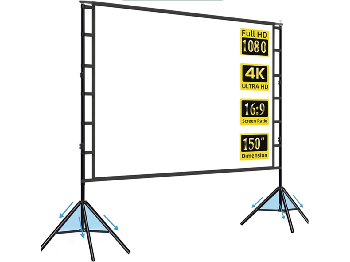 Para Cine En Casa, Interior, Exterior, Patio Trasero, Pantalla De Proyección Con