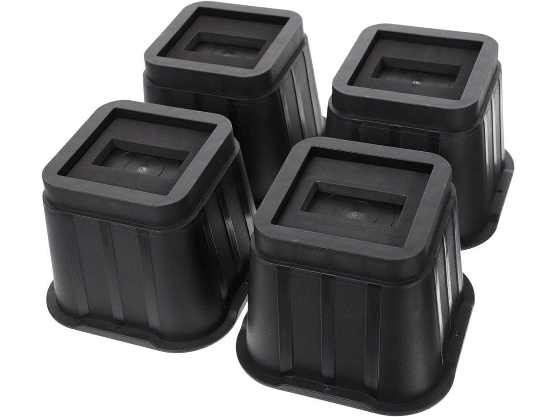 Juegos De Niveladores De Muebles Para Suelos Duros, Topes Antirrebote, Elevadores Protectores De Suelo