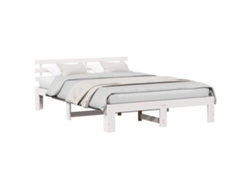 Maison Exclusive - Estructura De Cama 150 X 200 Cm Madera De Pino Macizo
