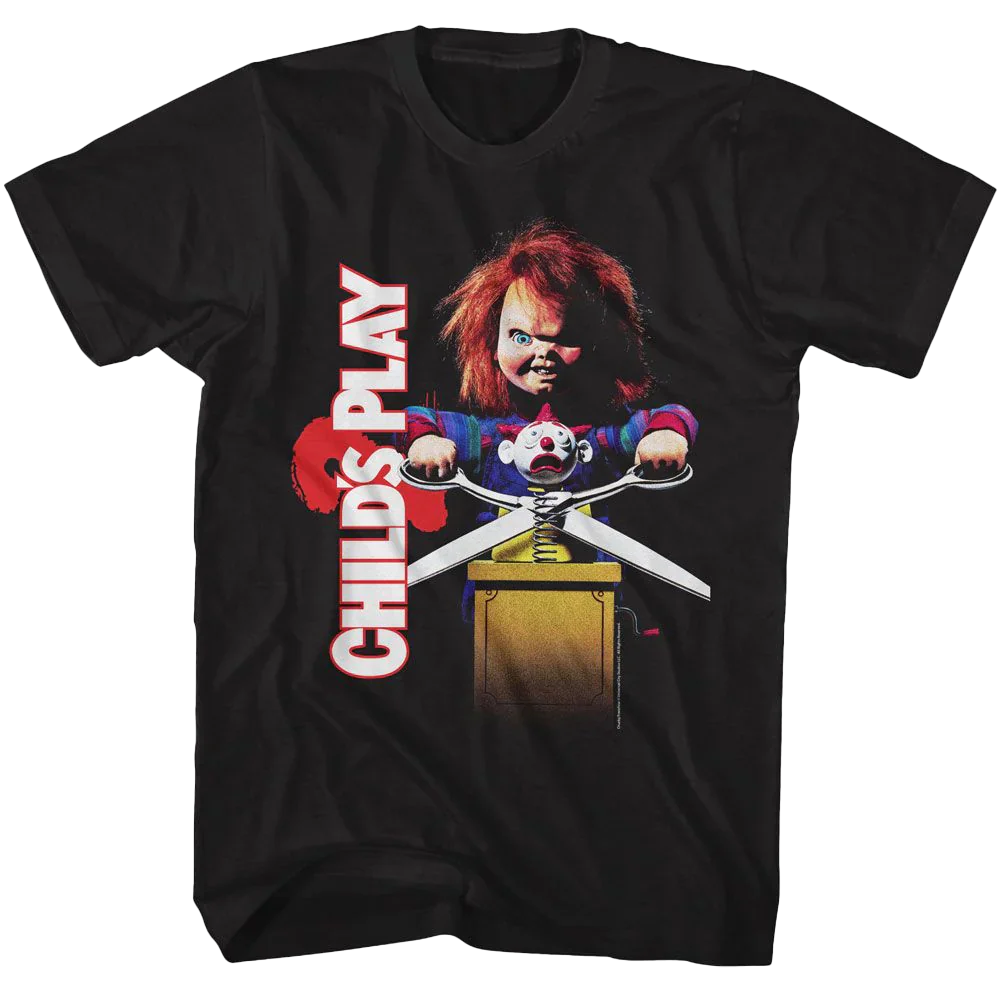 Chucky Child's Play 2 Poster T-shirt Unisex Rockinstone Size:s