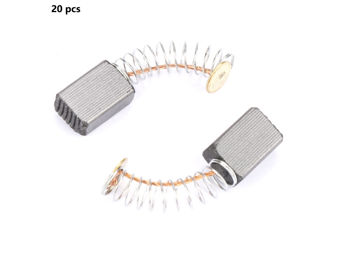20 Escobillas De Carbón Para Motor De Molino De Agua, 12*8*5 Mm (repuesto)