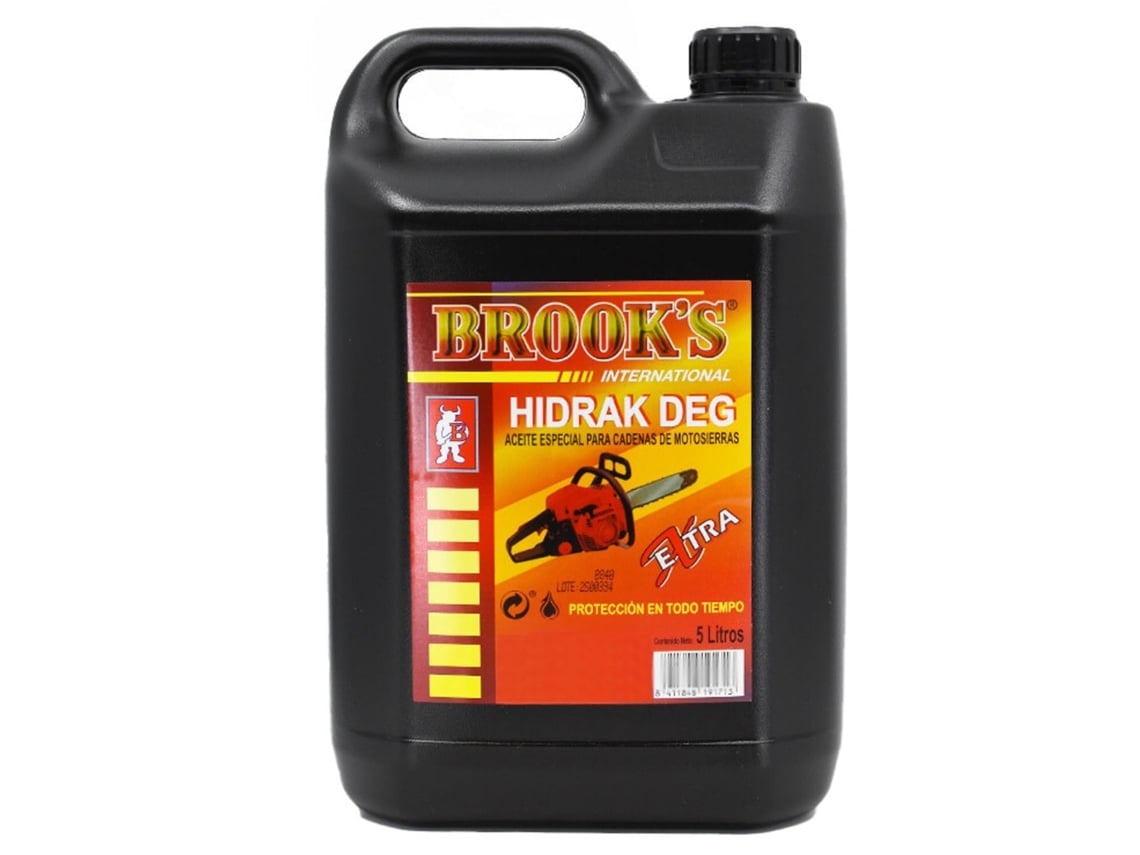 Aceite Para Cadena De Motosierra 5l - Lubricante Profesional Antidesgaste, Alta Adherencia Para Cadenas Y Espadas