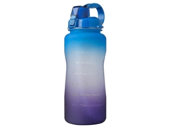 Botella De Agua Con Marcador De Tiempo De 2000 Ml, Botella Deportiva Motivacional Para Gimnasio Con Pajita Rosewell