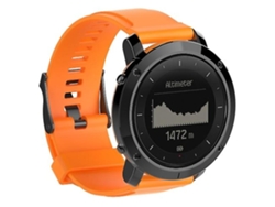 Correa de silicona para reloj Suunto Traverse Orange Chennnls
