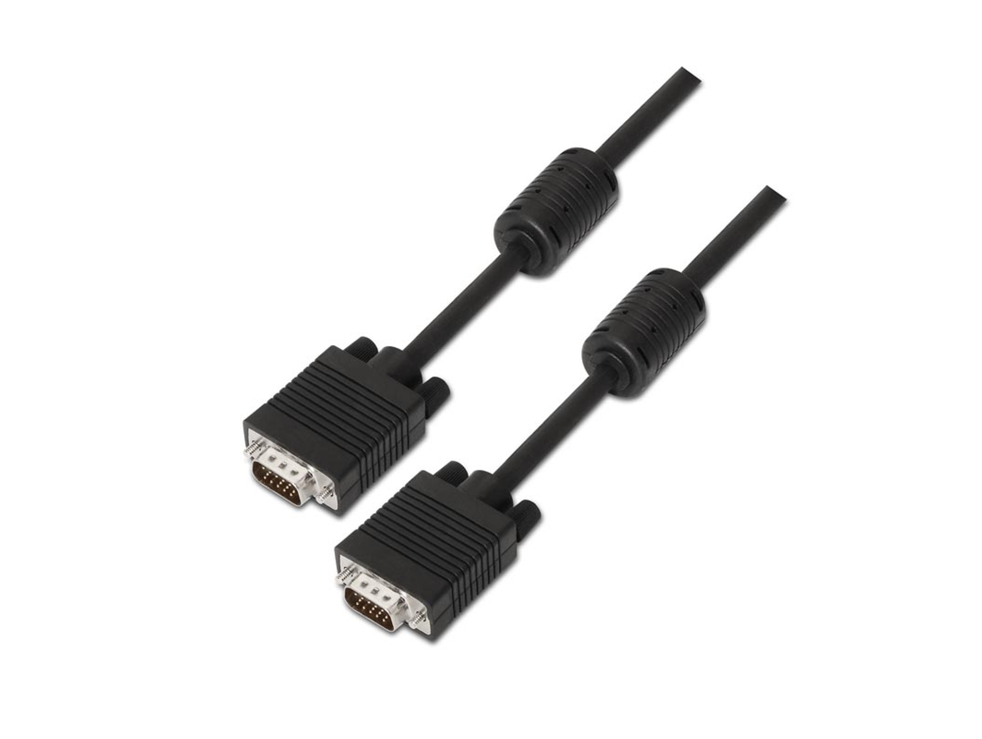 Cable NANOCABLE (VGA - 15 m - Negro)