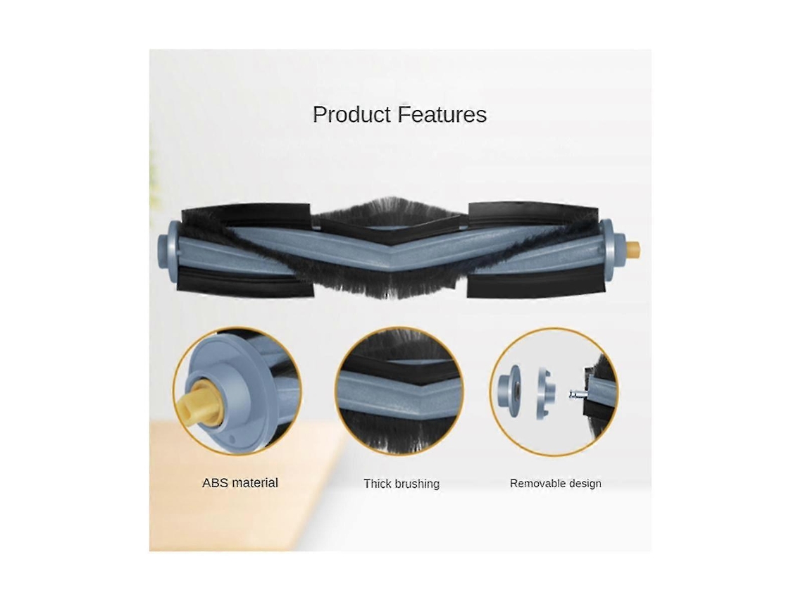 Accesorios para la aspiradora Deebot X1s Pro Omni Turbo: Cepillo lateral principal, filtro HEPA, mopa y paño para polvo