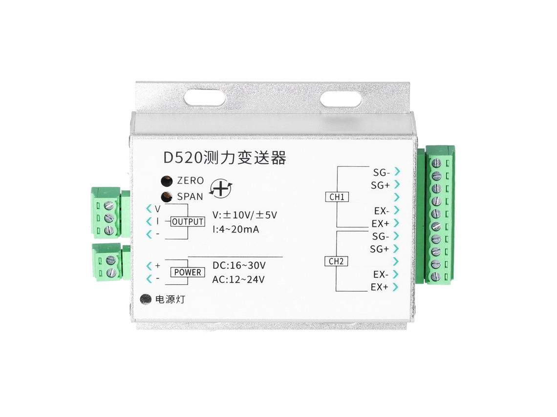 Transmisor De Presión Sensor De Medida De Fuerza 2 En 1 16‑30vdc 12‑24vac 4-12-20ma