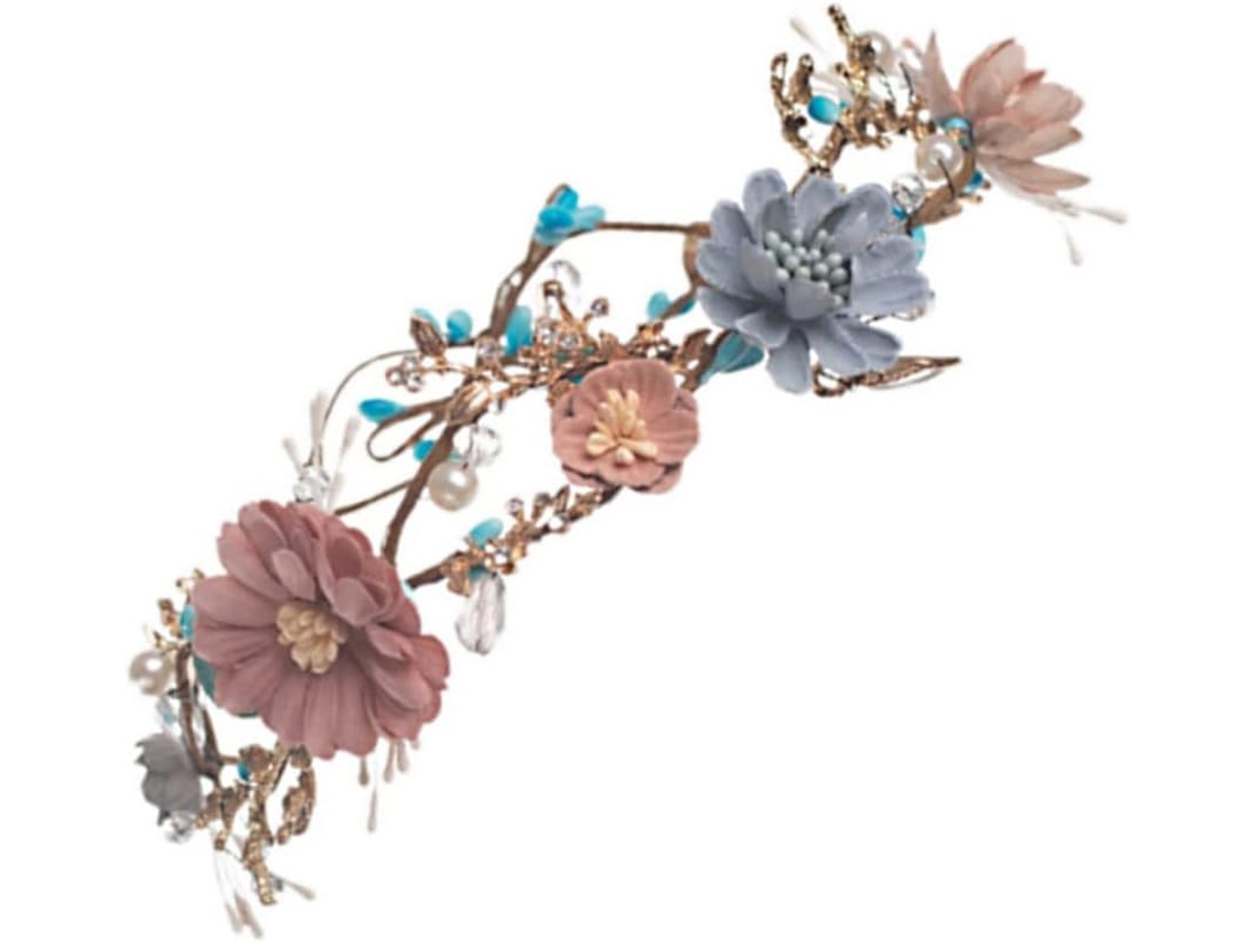 Bandeau Baroque Mariage Con Perles Y Accesorio De Cheveux Para Mariée Y Fête Vigne Élégante B...