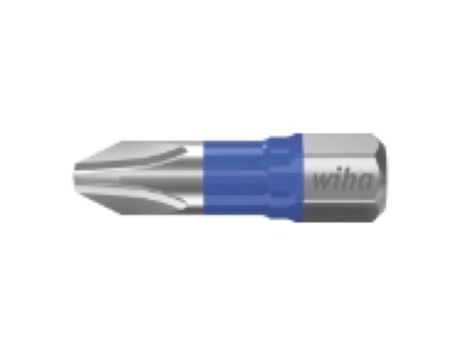 WIHA Juego de bits, bit T de 25 mm Phillips (PH2), de 25 unid., en caja, de 1/4" (42292)