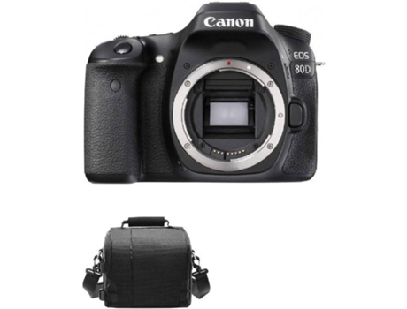 Cámara Reflex CANON EOS 80D + Bolsa (APS-C)
