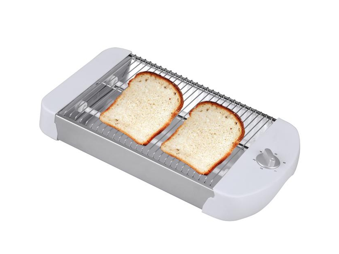 Bastilipo Tpb 600 2 Rebanadas 600 W Blanco Acero Inoxidable