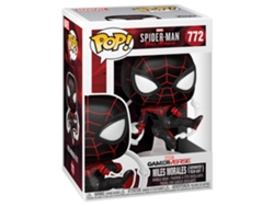 Figura Pop Marvel Spider-Man Miles Morales Traje tecnológico avanzado B.active