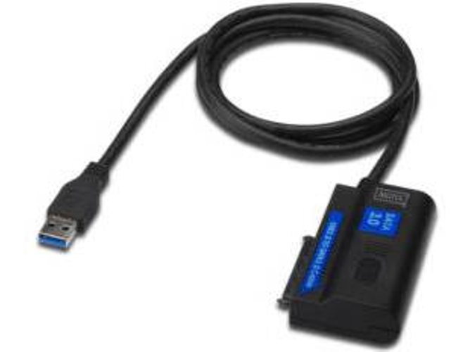 Adaptador de interfaz DIGITUS USB / SATA USB3/0 III Negro | Worten.es