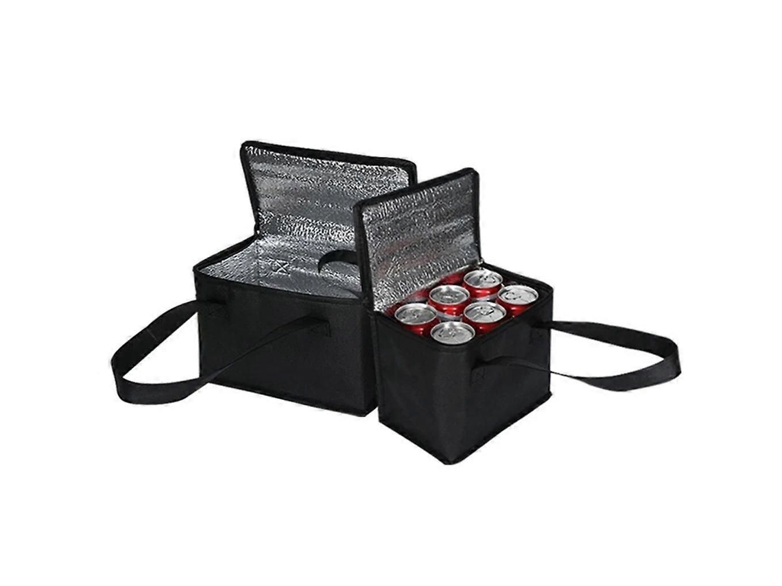Paquete de 2 bolsas térmicas, bolsas de compras, bolsas térmicas plegables, bolsas de viaje aislantes para exteriores, bolsas de picnic GOKOCO (grande + pequeña)