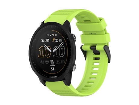 Correa De Reloj Inteligente Para Garmin Forerunner 955 Correa De Reloj De Silicona Con Textura Horizontal De 22 Mm Con Herramienta De Extracción Ve...