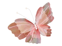 Decoración de boda, mariposas 30 cm x 41 cm Rosaslowmoose
