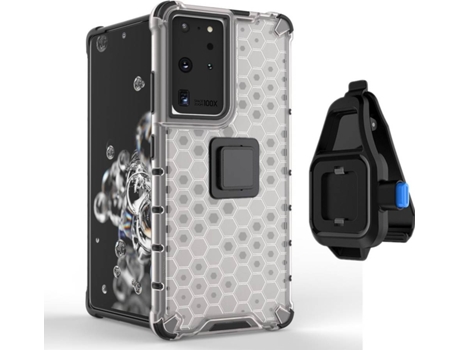 Carcasa y Soporte Samsung S21 Ultra Rumble